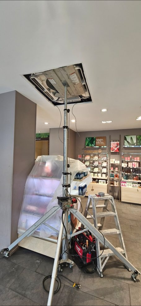 remplacement d'un système de chauffage climatisation à Yves rocher salon de Provence